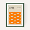 Bauhaus Orange Curves