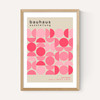 Bauhaus Pink Semi Circles