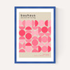 Bauhaus Pink Semi Circles