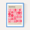Bauhaus Pink Semi Circles