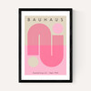 Bauhaus Pink Curve