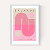 Bauhaus Pink Curve