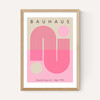 Bauhaus Pink Curve