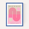 Bauhaus Pink Curve
