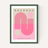 Bauhaus Pink Curve