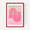 Bauhaus Pink Curve