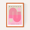 Bauhaus Pink Curve