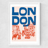 London City Medium White Frame