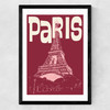 Paris City Medium Black Frame