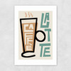 Caffe Latte Unframed Print