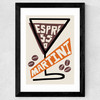 Espresso Martini Lover Wide Black Frame