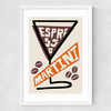 Espresso Martini Lover Medium White Frame