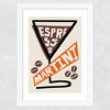 Espresso Martini Lover Wide White Frame
