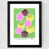 Fondant Fancies Wide Black Frame