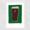 Guinness Narrow White Frame