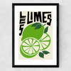 Les Limes Medium Black Frame