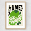 Les Limes Medium Oak Frame