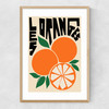 Les Oranges Narrow Oak Frame