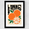 Les Oranges Wide Black Frame