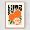 Les Oranges Medium Oak Frame