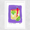 Spicy Margs Wide White Frame