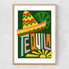 Tequila Narrow Oak Frame