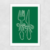Dinner Time Unframed Print