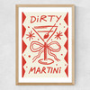 Dirty Martini Time Medium Oak Frame