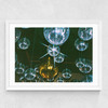 Disco Ball Ceiling Medium White Frame
