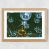 Disco Ball Ceiling Wide Oak Frame