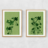 Terre Verte Set Narrow Oak Frame