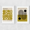 Olive Bauhaus Set
