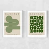 Green Bauhaus Set
