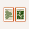 Green Bauhaus Set