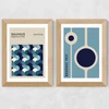 Blue Bauhaus Set