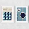 Blue Bauhaus Set