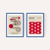 Red Bauhaus Set