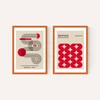 Red Bauhaus Set