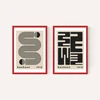 Black Bauhaus Set