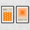 Orange Bauhaus Set