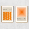 Orange Bauhaus Set