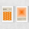 Orange Bauhaus Set