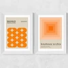 Orange Bauhaus Set