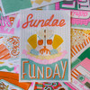 Sundae Funday by Jacqueline Colley - Art Print - East End Prints Unframed Print