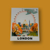 London Eye by OHH DEER - Art Print - East End Prints Unframed Print