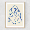 You Put Your Arms Around Me Narrow Oak Frame