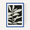 Linocut Branch III (Black White)