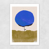 Blue Flower Unframed Print