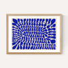 One Hundred Leaved Landscape Blue