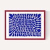 One Hundred Leaved Landscape Blue